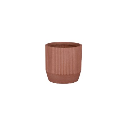 Round Terracotta Pot H24cm