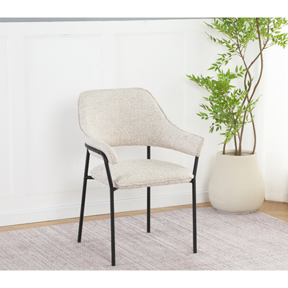 Beige Dining Chair