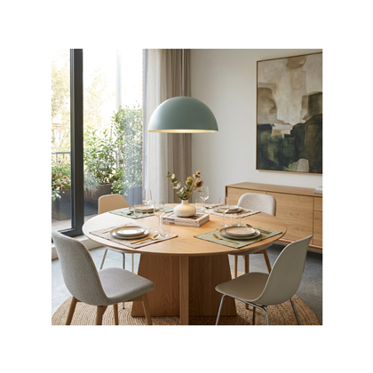 Pendant Light – Green/White