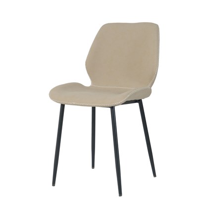 Dining Chair Pu Beige