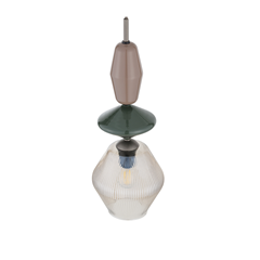Zen Pendant Lamp – Brown Cognac