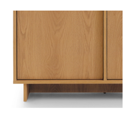 Carmel Oak Bookshelf – Warm Caramel Oak