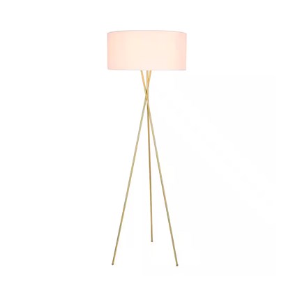 Floor Lamp – Iron & Gold