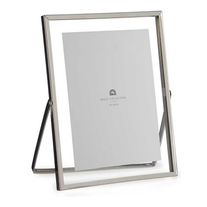 13x18cm Silver Metal Photo Frame