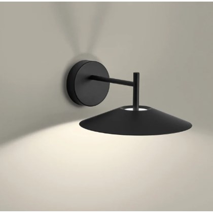 H Wall Lamp Metallic Black 15W 2700K