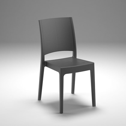 Chair Flora Black