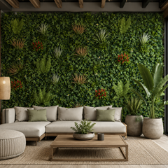 Artificial Plants Wall 100x100 cm
