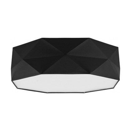 Black Ceiling Light 4 x E27 52cm