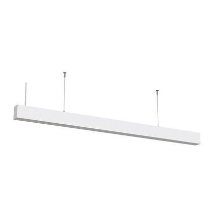 LED Linear Suspended Light Linkable - White