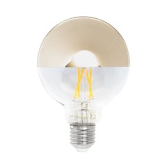 LED Bulb G95 7W E27 175-265V Half Golden Glass 800LM 2700K
