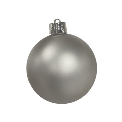 Bauble Unbreakable Silver - d20cm