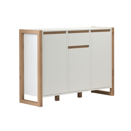 Sideboard 3 Door Oak White