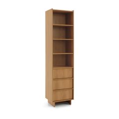 Carmel Oak Tall Bookcase
