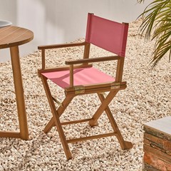 Folding Garden Chair in Terracotta