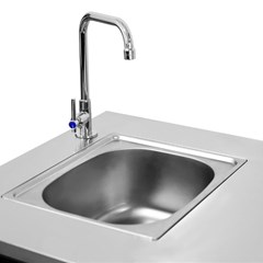 Outdoor Kitchen 90 With Sink and Tap