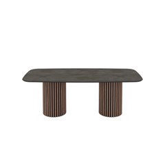 Dining Table 220x103x76cm - Irony Matt