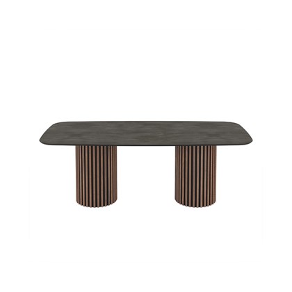 Dining Table 220x103x76cm - Irony Matt