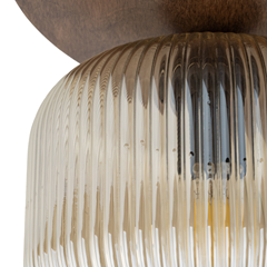 Ceiling Lamp 3xE14 - Brown