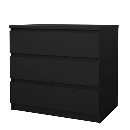 Black Naia Chest 3 Drawers