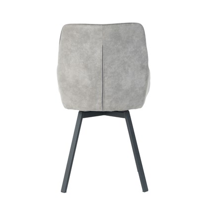 Dining Chair Microfiber - Light Grey