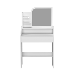 Vanity Table White 75X40x135cm