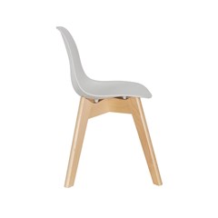 Grey Child  Scandi Style Shell Chair