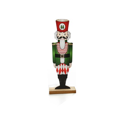 Soldier Nutcracker 30cm With Green Coat