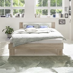 Bedroom Set - Light Oak & White