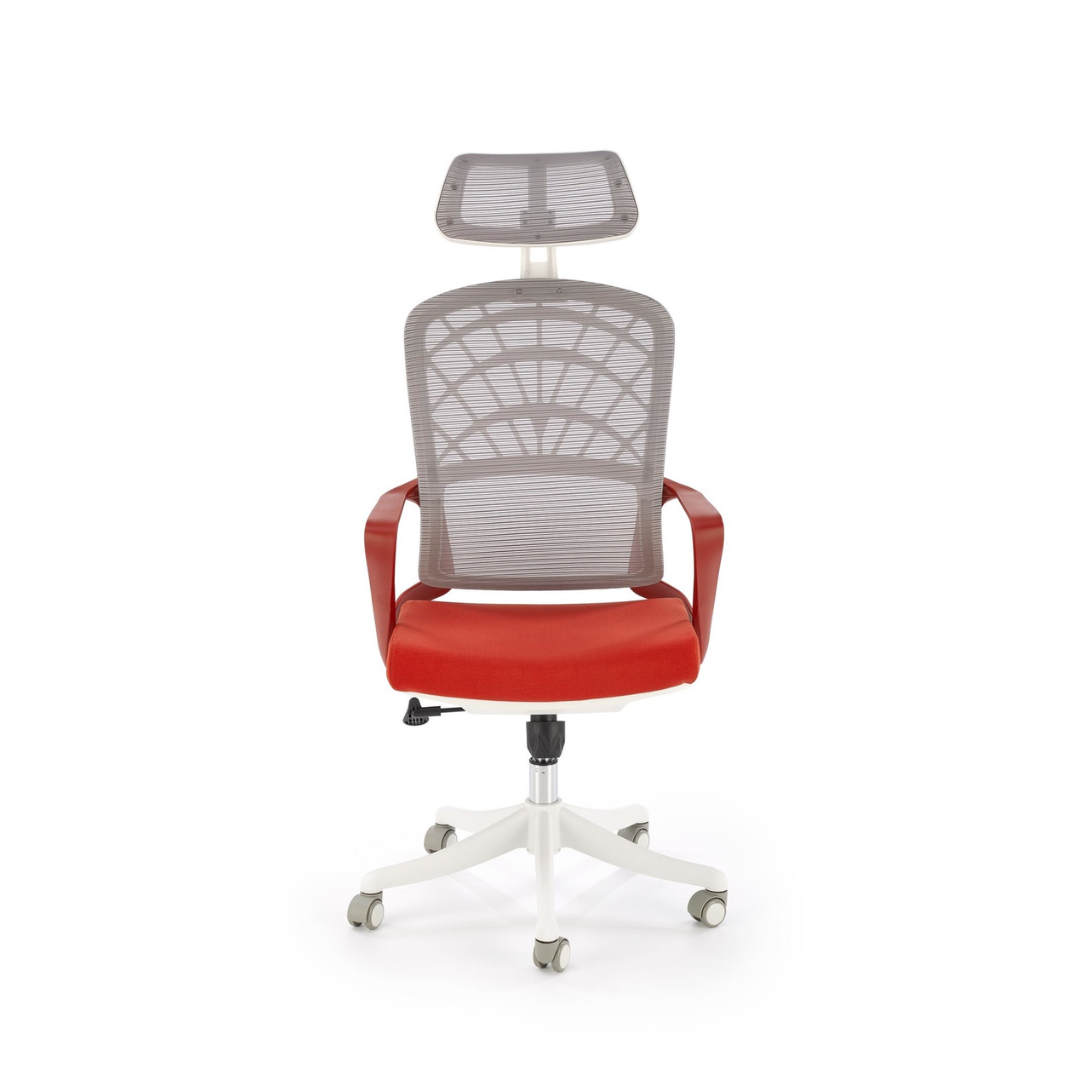 Office Chair Adjustable Cinnamon White