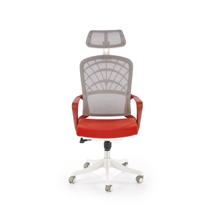 Office Chair Adjustable Cinnamon White