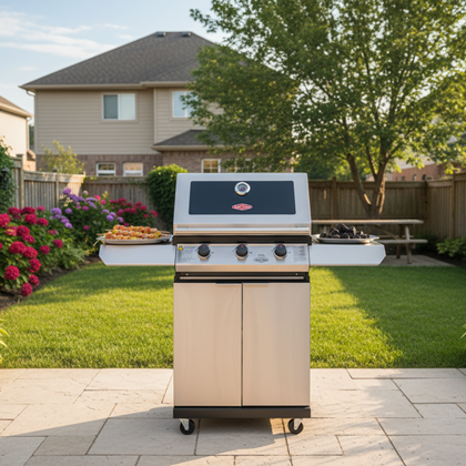BeefEater 1200S 3 Burner BBQ W Trolley