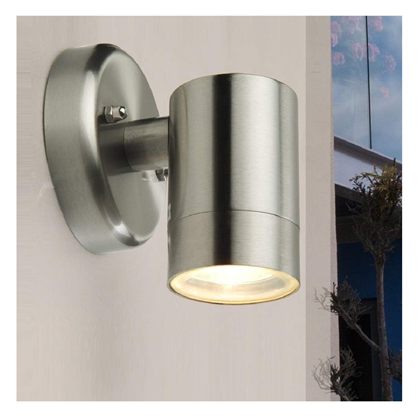 Wall Light Stainless Steel 35W Rado IP44