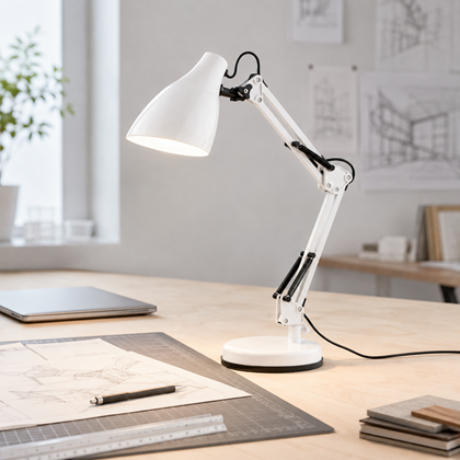 Gru Table Lamp White