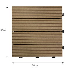 Decking Tile WPC - Teak