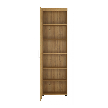 Linen Cabinet 1D Left-Hand – PVC Oak Grandson