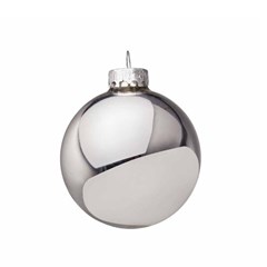 Silver Glossy Ball 6cm