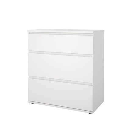 Nova Chest 3 Drawers White