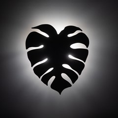 Monstera Brown Wall Lamp
