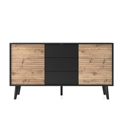 Sideboard 2 Door 3 Drawers – Oak