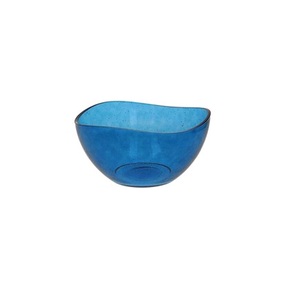 Salad Bowl  21 cm Pasi Glass Blue