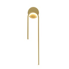 LED Ceiling/Wall Lamp 10W 800lm - Satin Gold