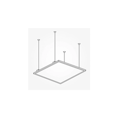 Accessories for Hanging Panel – Silver
