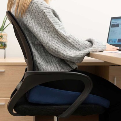 Comfort Ergonomic Seat Cushion Black