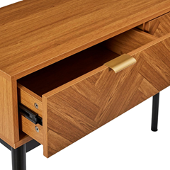 Console Table – Brown Black