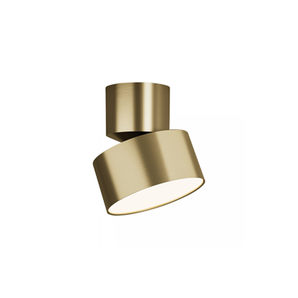 Ceiling LED Light – 10W 3000K Movable Gold