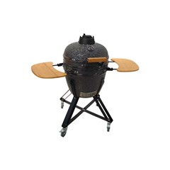 Kamado BBQ 19 Inch with Side Tables - Black