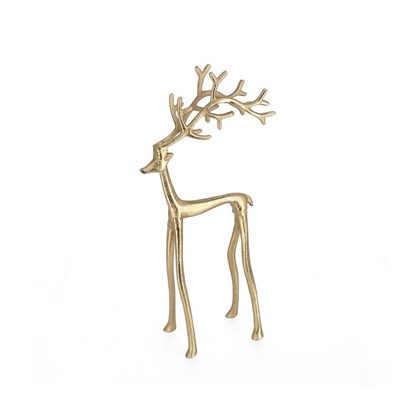 Kethy Gold Standing Deer S