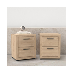 Mira Nightstand – Jackson Hickory
