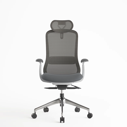 Mesh Office Chair with Adjustable Headrest