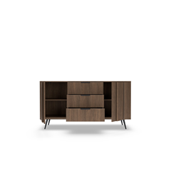 Bedroom Set  160x200 – Dark Wood
